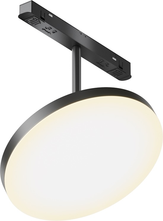 Трековый светильник магнитный 48V Maytoni Plato TR131-2-15W3K-B (tr131-2-15w3k-b)