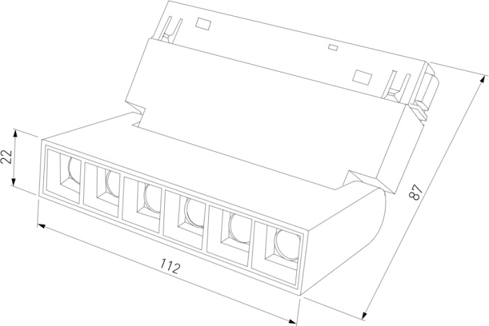 Трековый светильник Slim Magnetic 8500901 (a057197)