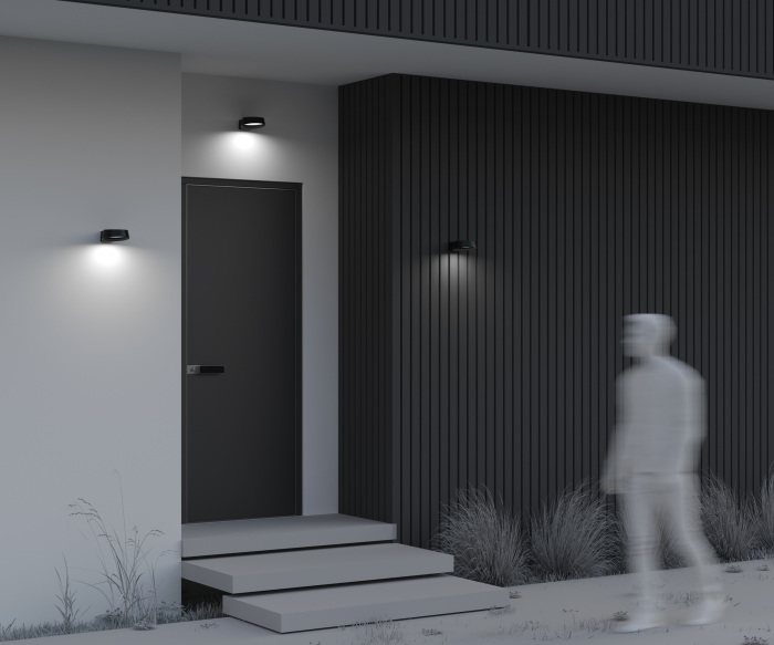 Настенный уличный светильник Maytoni Share O443WL-L12GF3K (o443wl-l12gf3k)