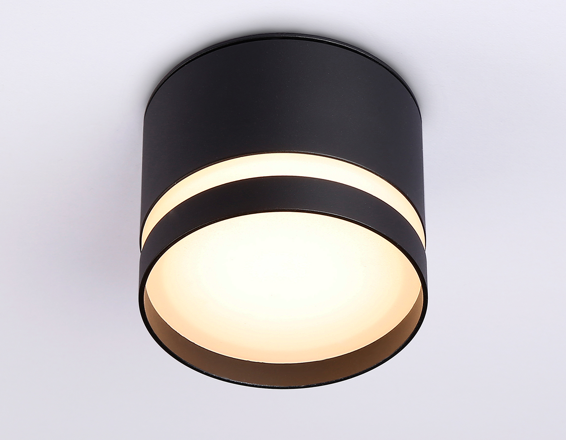 Накладной точечный светильник GX53 TN6572 BK черный IP44 GX53 max 15W D82*65