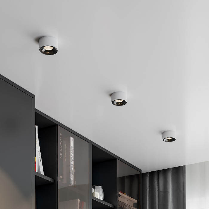 Светильник встраиваемый светодиодный Elektrostandard Glam 25095LED 10W 4000K белыйчерный (a065708)