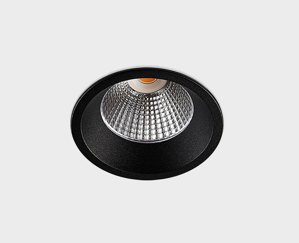 IT08-8035 black 4000K светильник встраиваемый