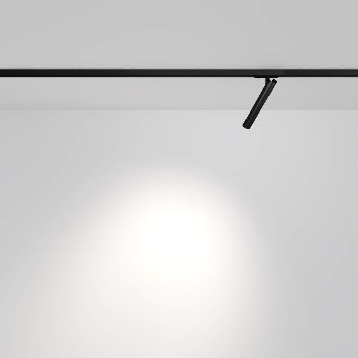 Трековый светильник однофазный Maytoni Focus T TR141-1-6W4K-M-B (tr141-1-6w4k-m-b)