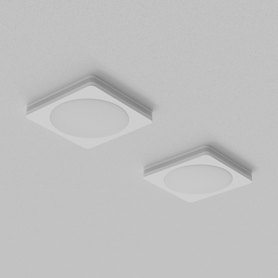 Встраиваемый светодиодный светильник Ledron LIP0906-10W-F 4000K White (2295)