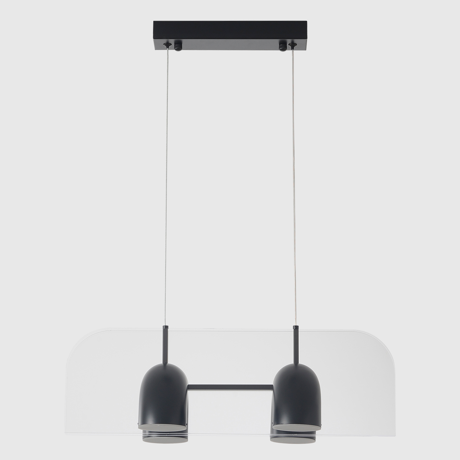 Светильник подвесной Crystal Lux ELEMENT SP24W LED BLACK