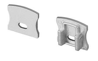 Заглушка ALU-SLIM-H15 с отверстием (Arlight, Металл) 019449