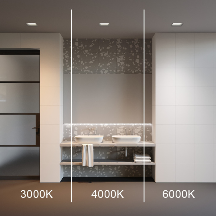 Встраиваемый светильник 24W Maytoni Okno DL056-24W3-4-6K-B (dl056-24w3-4-6k-b)