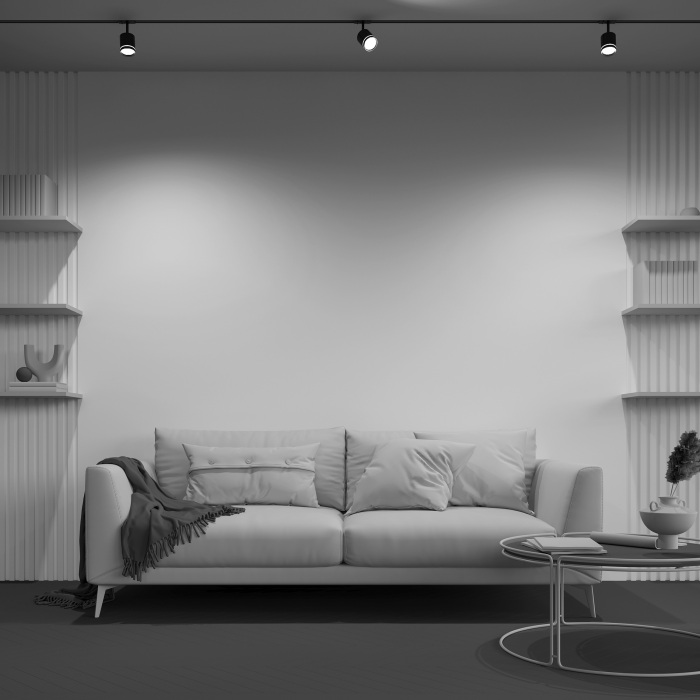 Трековый светильник Orlo Unity 3000K 5Вт 120 LED однофазный Maytoni Technical TR085-1-5W3K-B (tr085-1-5w3k-b)