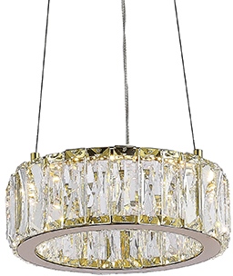 Подвесной светильник хрустальный светодиодный Newport 8240 824020 gold (8240_20_gold)