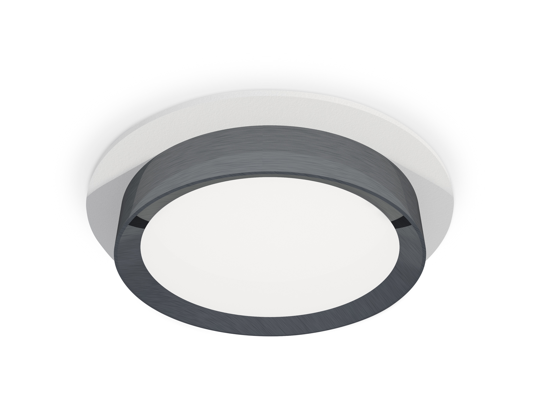 Комплект встраиваемого светильника XC8050007 SWH/PPH белый песок/графит полированный GX53 (C8050, N8133)