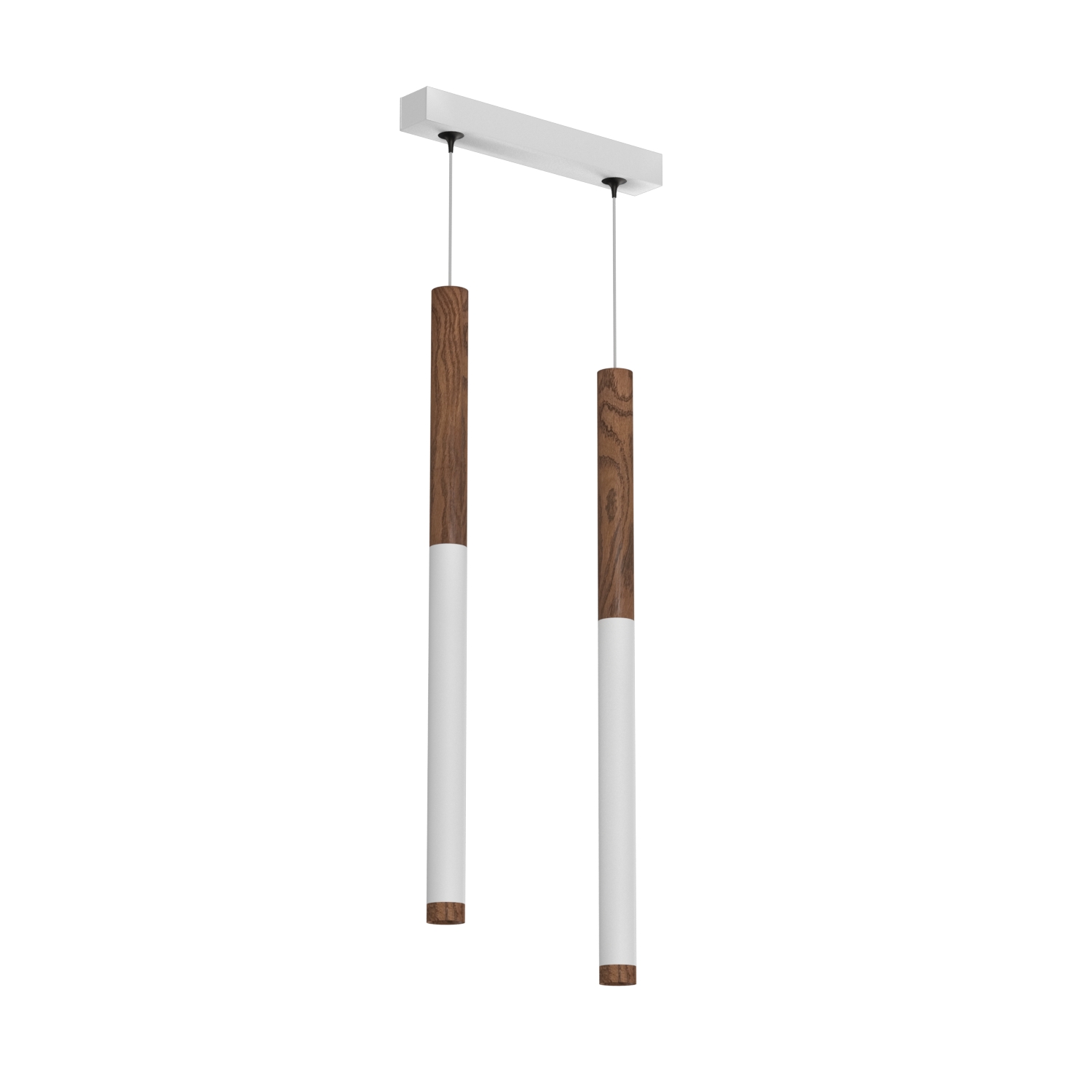 Подвесной накладной светодиодный светильник Ledron SAGITONY E2 T40 Wooden 300 White (4902)