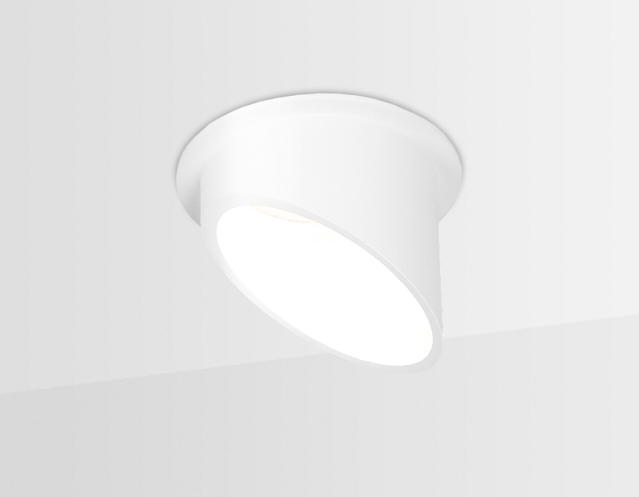Встраиваемый точечный светильник MR16 TN205 WH/S белый/песок GU5.3 D68*75