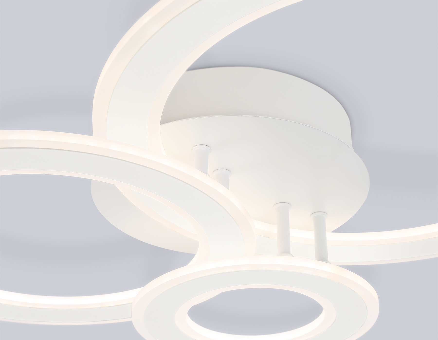 Потолочный светодиодный светильник с пультом FA861 WH белый 71W 540*470*105 (ПДУ РАДИО 2.4)