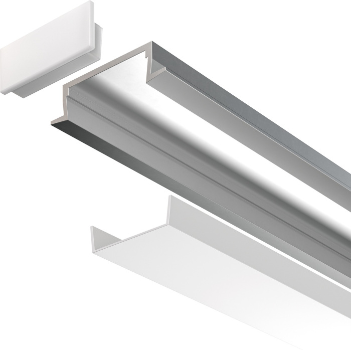 Алюминиевый профиль встраиваемый 22x6 Maytoni Led Strip ALM004S-2M (alm004s-2m)