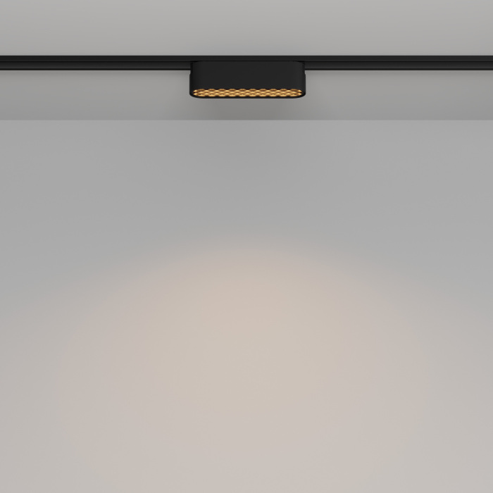 Трековый светильник Basis Grid Radity 3000K 6Вт 120 LED магнитный Maytoni Technical TR084-1-6W3K-B (tr084-1-6w3k-b)