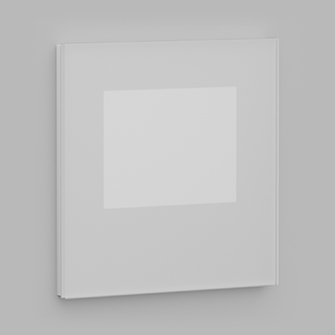 Встраиваемый светодиодный светильник для стен и ступеней Ledron KIT AGILE G SQ White (3761)