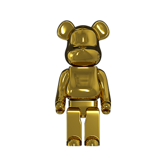 Статуэтка BEAR Mini Gold (10461)
