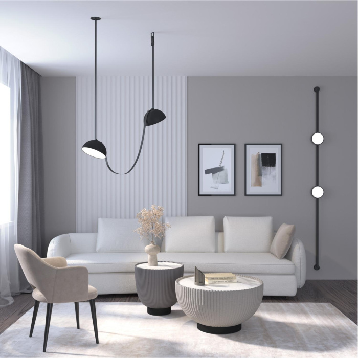 Трековый светильник 48V Denkirs Belty Flow DK5561-BK (dk5561-bk)