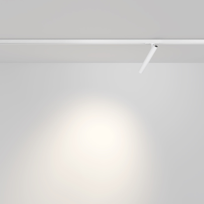 Трековый светильник однофазный Maytoni Focus T TR141-1-6W3K-M-W (tr141-1-6w3k-m-w)