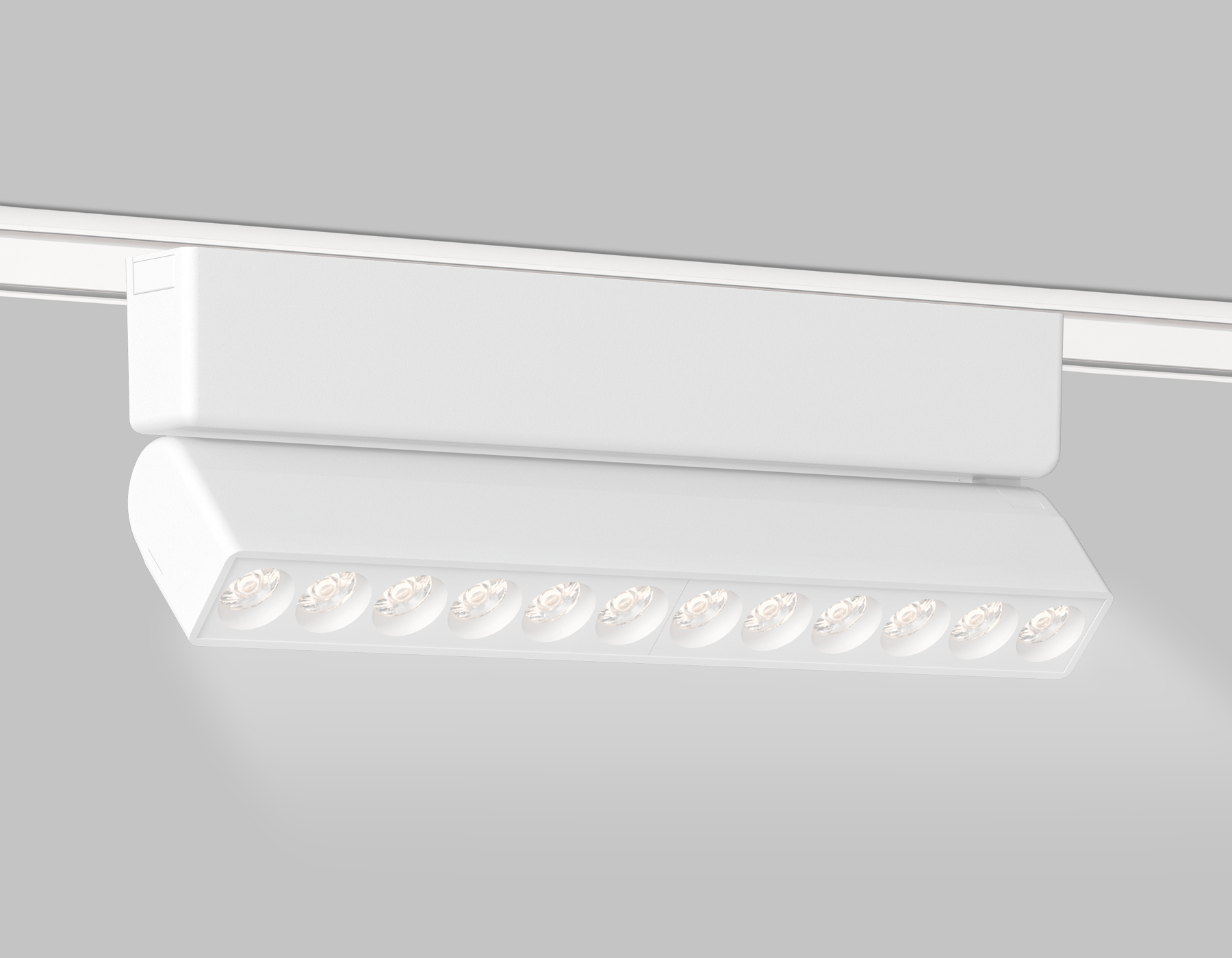 Светильник светодиодный трековый для шинопровода Magnetic Ultra Slim GV1472 WH белый IP20 12W 4200K 48V 24° 230*26*80