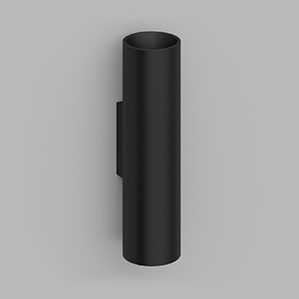 Настенный светильник под сменную лампу Ledron Danny mini 2 WS-GU10 Black (2903)