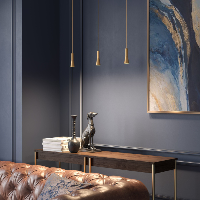 Светильник подвесной светодиодный Elektrostandard Pino 50311 LED 5W 4000K золотой (a067972)