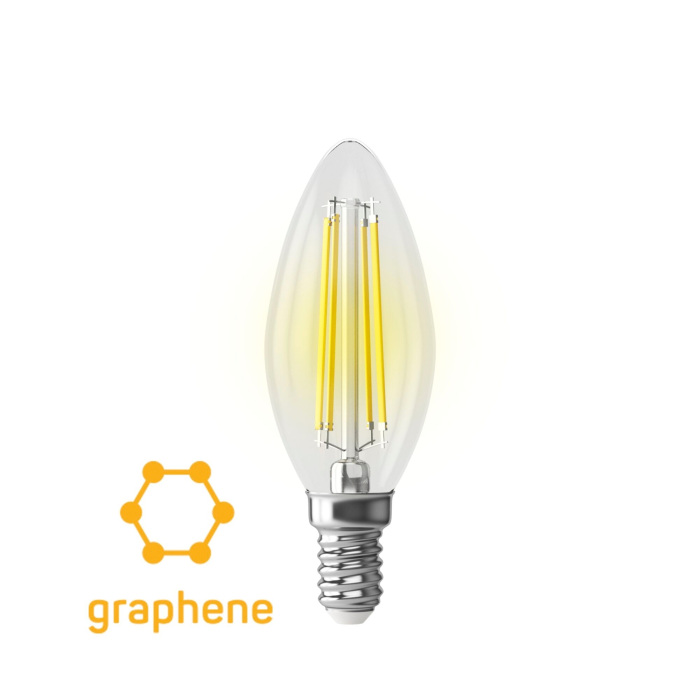 Лампочка светодиодная Candle 9W Graphene 7135 (voltega_7135)