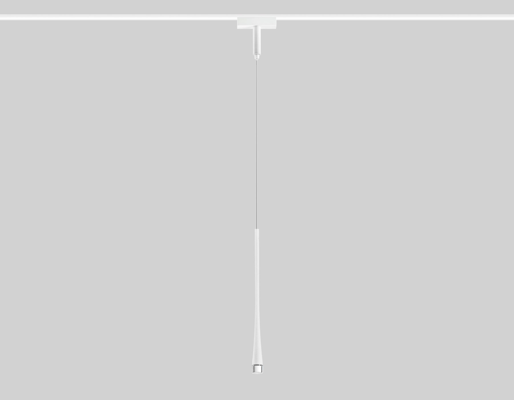 Светильник светодиодный трековый для шинопровода Magnetic Ultra Slim GV1636 WH белый IP20 6W 4200K 48V 38° D36*1500