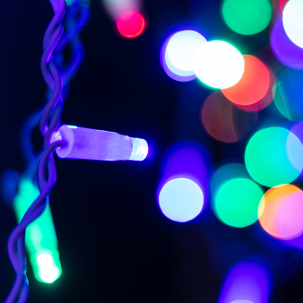 Светодиодная гирлянда ARD-EDGE-CLASSIC-2400x600-WHITE-88LED-LIVE RGB (230V, 6W) (Ardecoled, IP65) 026022