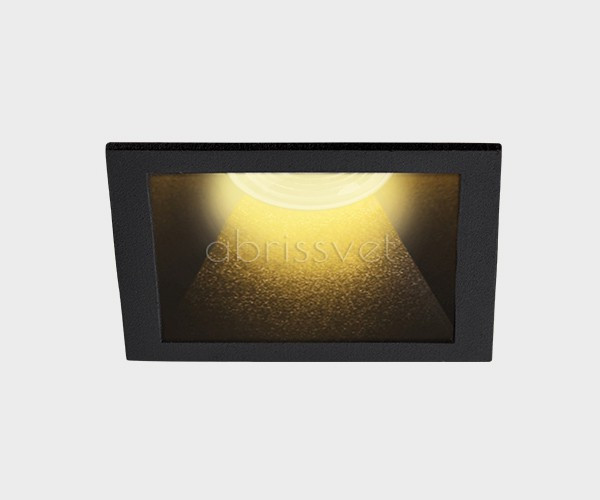 M01-1012 black светильник встраиваемый