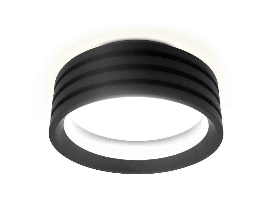 Встраиваемый точечный светильник MR16 в стиле техно TN302 SBK черный песок GU5.3 D92*60