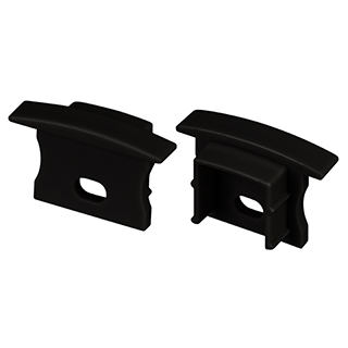 Заглушка LINE-2315-F с отверстием BLACK (Arlight, Пластик) 044280