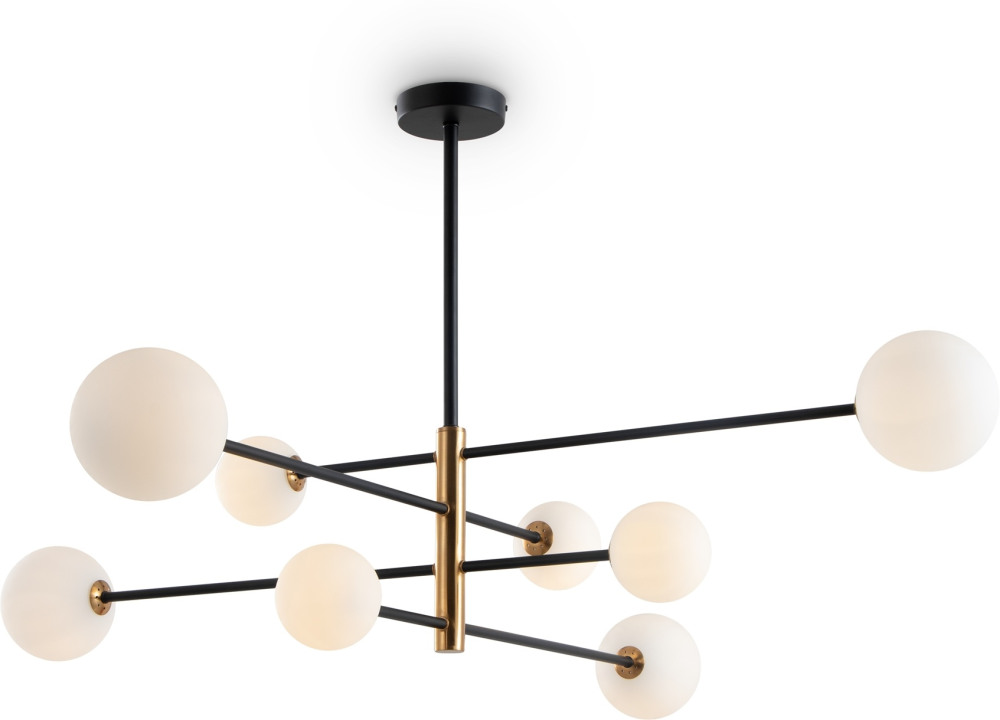 Потолочная люстра на штанге Freya Sphirity FR5376CL-08B (fr5376cl-08b)