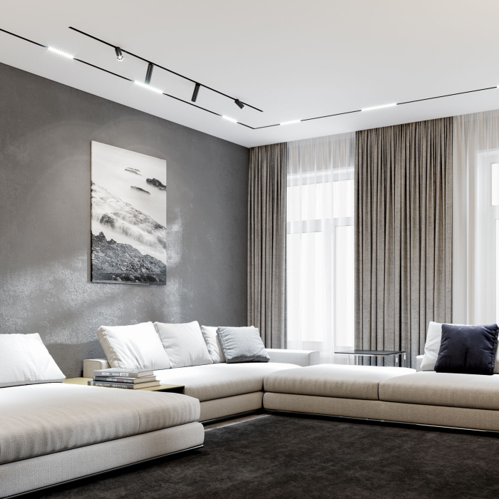 Трековый светильник магнитный 48V 8W 4200K Porte черный 8550801 Slim Magnetic R08 (electrostandart_a061302)