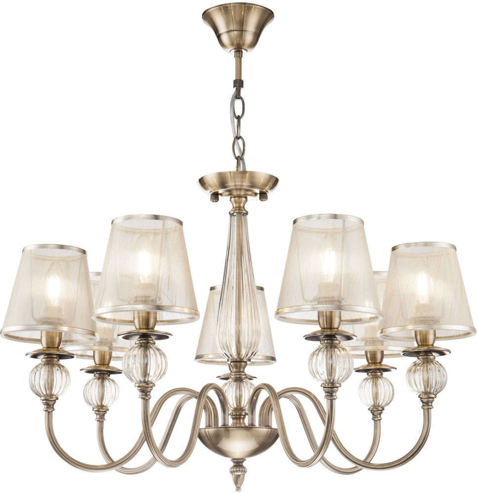 Подвесная люстра Inessa FR2685PL-07BZ (fr2685pl-07bz)