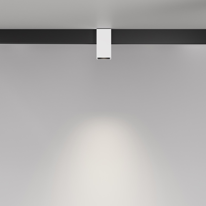 Трековый светильник магнитный 48V Maytoni Alfa TR121-4-7W-DS-W (tr121-4-7w-ds-w)