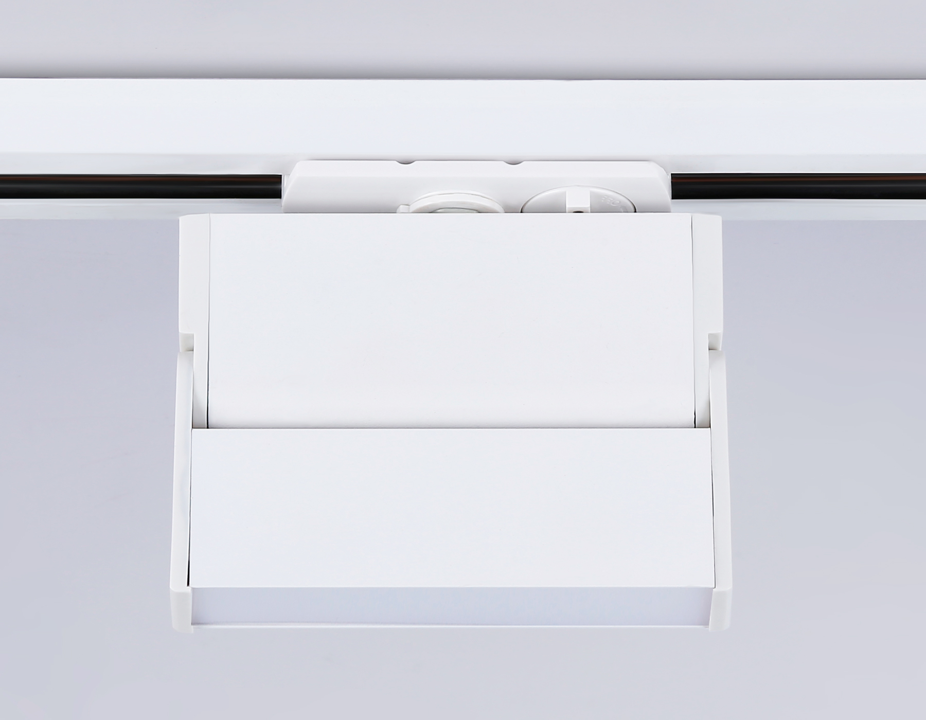 Трековый однофазный светодиодный светильник GL6801 WH белый LED 6W 4200K 115*22*87