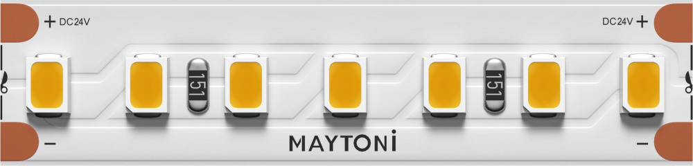 Светодиодная лента 24В 2835 17Втм 2700К 5м Maytoni 201090 (201090)