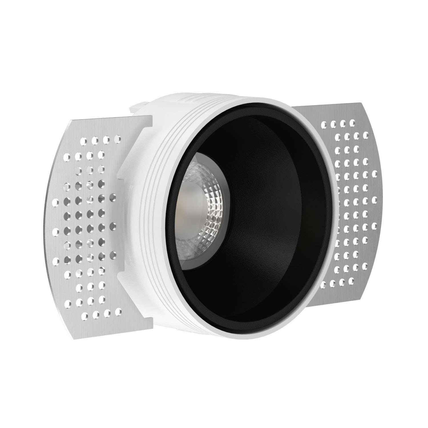 Встраиваемый светильник под сменную лампу Ledron KEA R H KIT1 Black (8565)