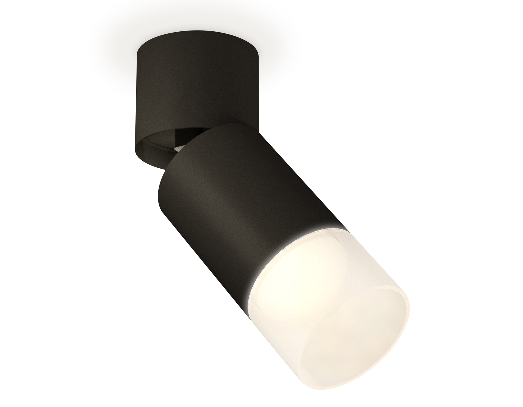 Комплект накладного поворотного светильника XM6313083 SBK/BK/FR черный песок/черный/белый матовый MR16 GU5.3 (A2221, C6313, N6252)