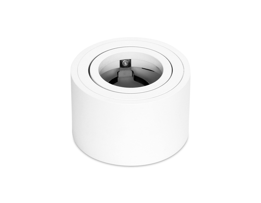 Накладной точечный светильник с врезным отверстием MR16 TN222 WH/S белый/песок GU5.3 D80*50