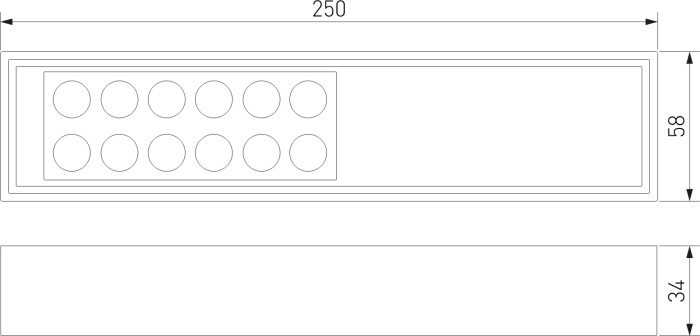 Светильник потолочный светодиодный Elektrostandard Tend 25114LED 9W 4000K черный (a068850)
