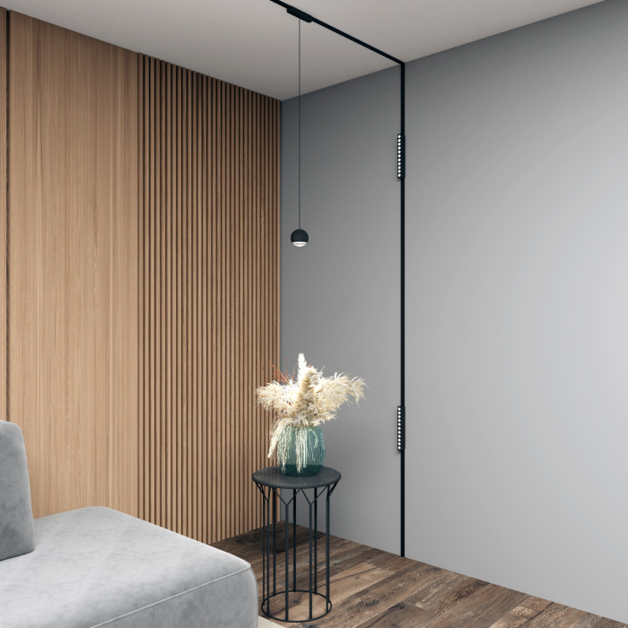 Трековый светильник магнитный 48V Denkirs Air Hang DK5376-BK (dk5376-bk)