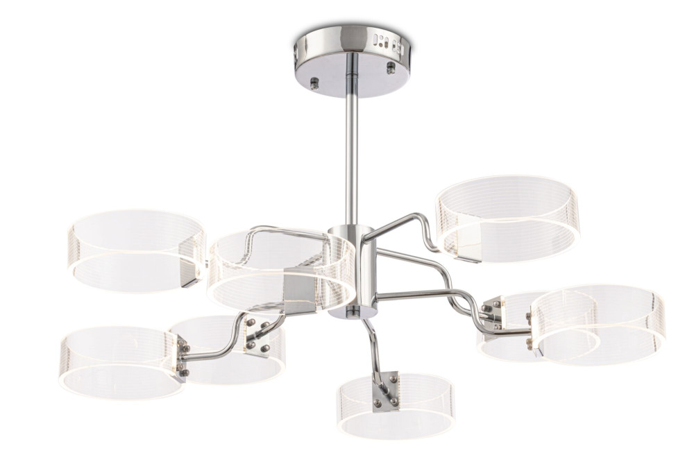 Потолочная люстра светодиодная Eva FR6039CL-L64CH (fr6039cl-l64ch)