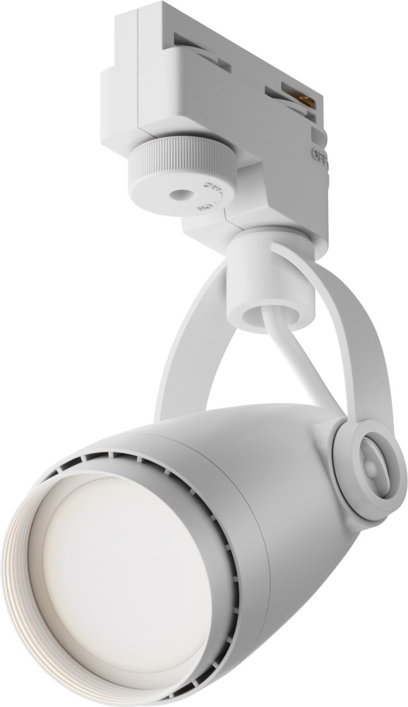 Трековый светильник Celo Unity GU10 50Вт однофазный Maytoni Technical TR001-1-GU10-W (tr001-1-gu10-w)