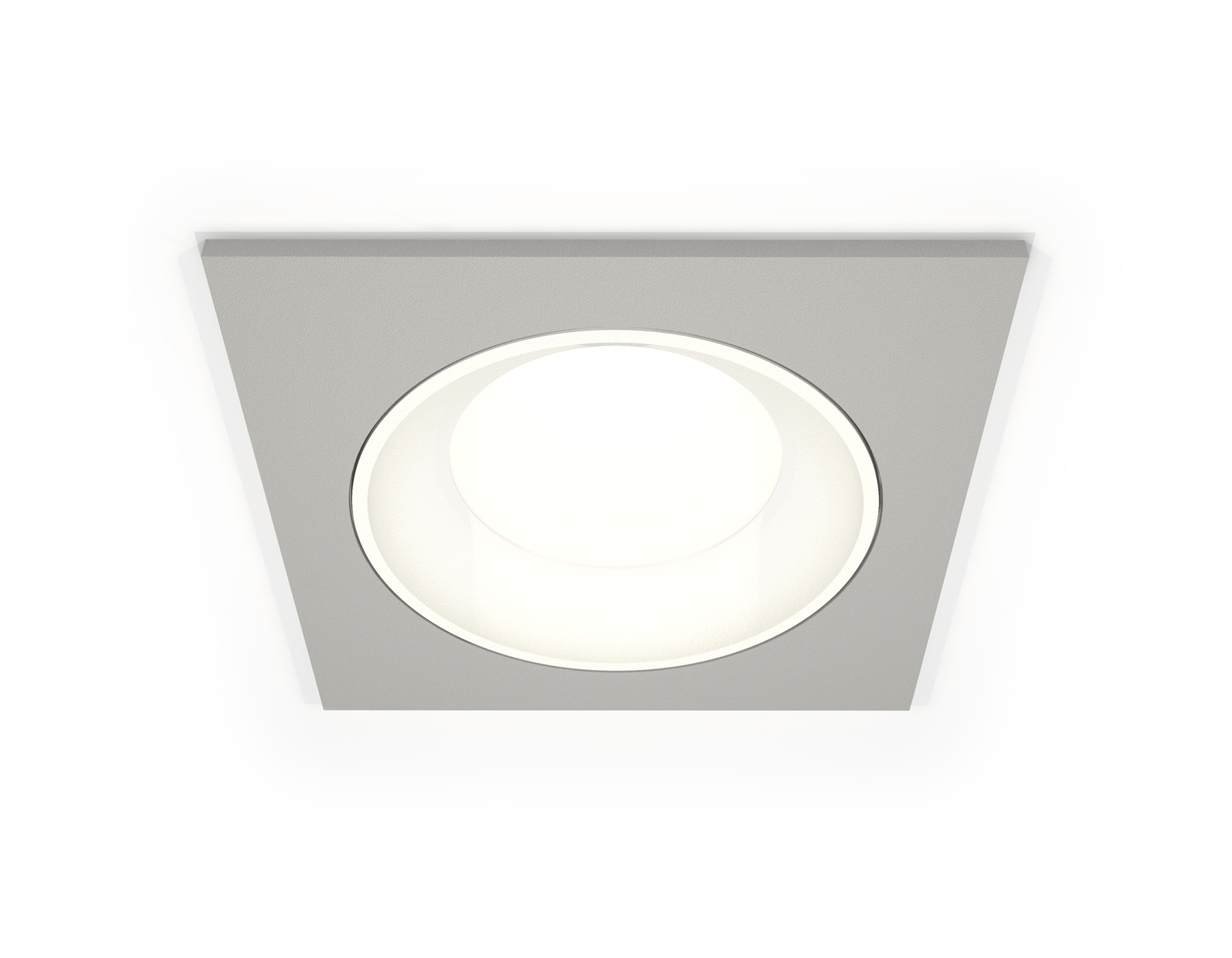 Комплект встраиваемого светильника XC7633060 SGR/SWH серый песок/белый песок MR16 GU5.3 (C7633, N7020)