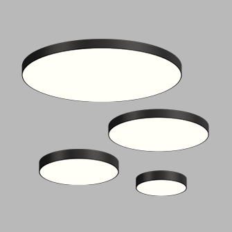 Накладной светодиодный светильник Ledron DLC73029114W 3000K Black (8345)
