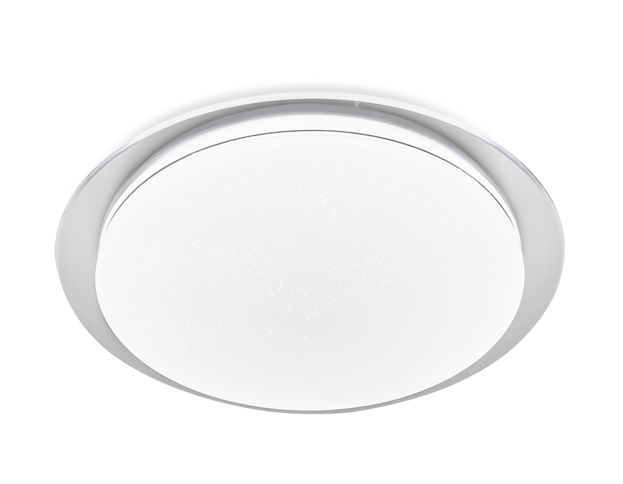 Потолочный светодиодный светильник с пультом FF48 WH белый 72W D570*75 (ПДУ ИК)