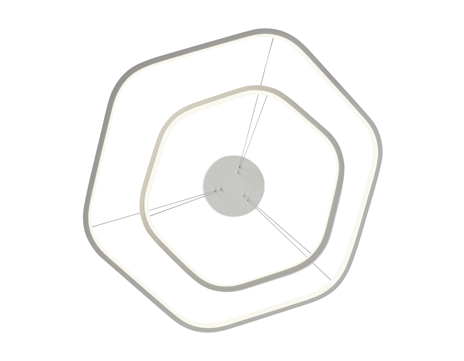 Потолочный светодиодный светильник FL360/2 WH белый 4200K 48W D400/600*1200 (без ПДУ)