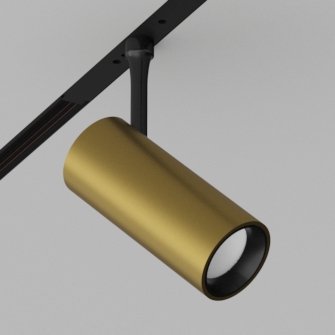 Светодиодный светильник для магнитной системы Ledron Pular 10 Brass (9696)